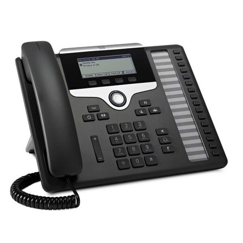 Cisco 7861 telefono - ip, nero