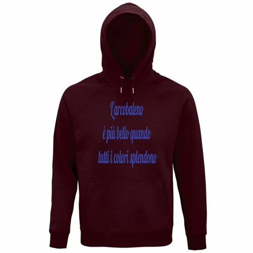 Felpa unisex con cappuccio - unisex,