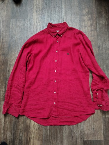 Etro summer red linen - linen, shirt