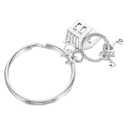 Portachiavi forma casa - portachiavi, di