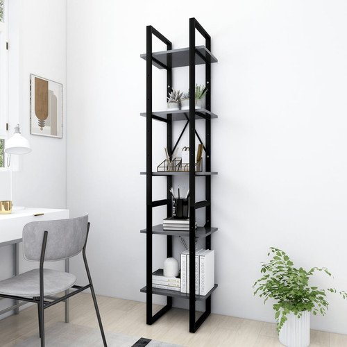 Libreria livelli grigio - libreria,