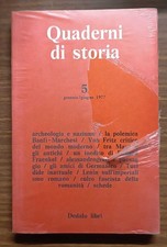 Quaderni di storia: Anno III