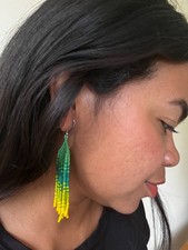 Orecchini etici con perline