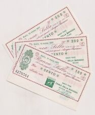 Miniassegni  Banca SELLA - serie CANILE  10.03.77 - Rif. BSEL884