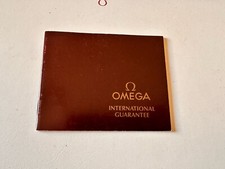 omega speedmaster vintage  861  warranty blank garanzia 85