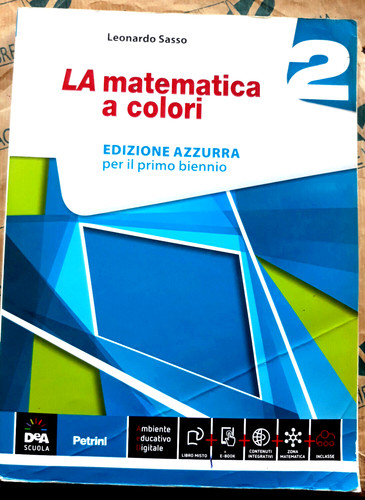 Matematica colori vol - matematica, 2