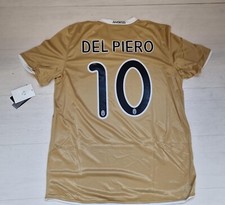 10069 NIKE JUVENTUS 2008-09 MAGLIA GARA THIRD 10 DEL PIERO CAMPIONATO CHAMPIONS