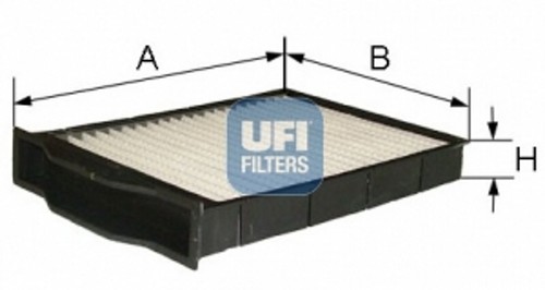 Ufi filtro abitacolo - filtro,