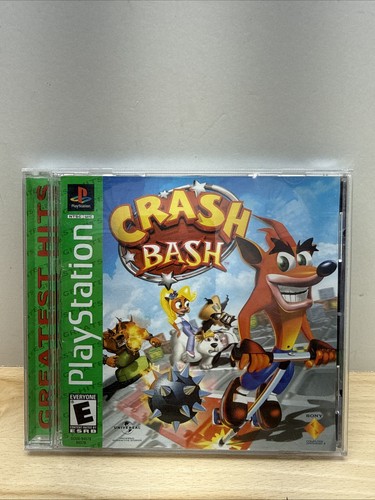 Crash bash game sony - bash, game,