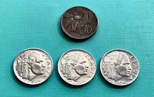 4 monete Regno c. 10 Ape 1928