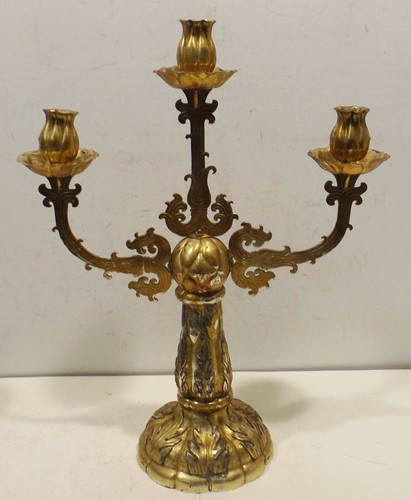 Candelabro decorativo placcato - candelabro,