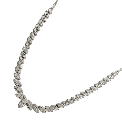 Collana con diamanti ct - collana,