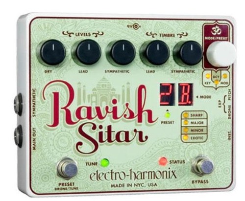 Electro harmonix ravish sitar - electro-harmonix,
