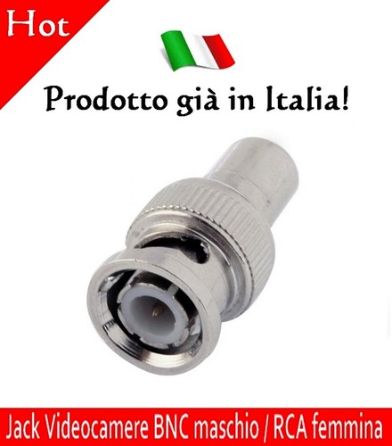 Bnc maschio rca femmina - maschio,