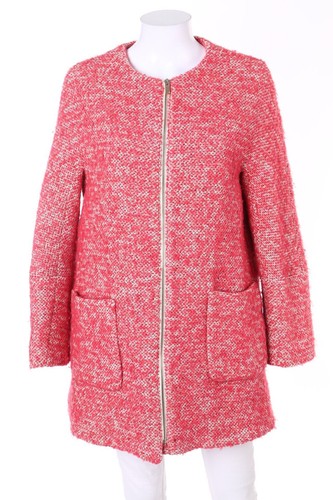 Zara cappotto bouclé lana - zara, m