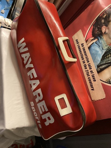 Borsa vintage rossa - , wayfarer