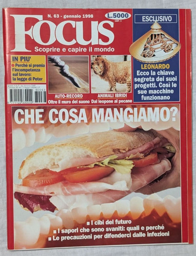 Focus gennaio 1998 - gennaio,