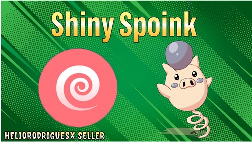 Pokémon trade shiny spoink - pokémon, go