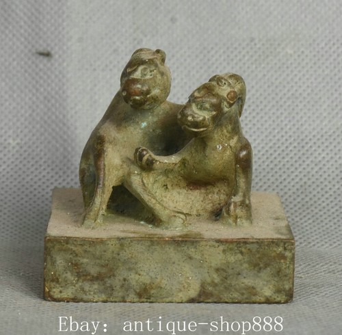 Statua timbro sigillo animale