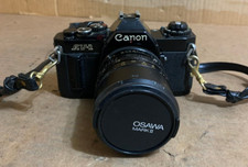 Canon AV-1 Black 35mm SLR w/