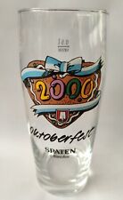 Boccale Birra OKTOBERFEST 2000 Spaten Munchen Beer Monaco 0,5 bicchiere vintage