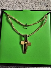 Cyberpunk 2077 Edgerunners David's Collana Pendente Charm Replica + Catena Nuova