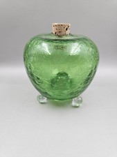 Aratro e focolare vetro soffiato a mano verde mela cattura mosche insetti trappola - senza top