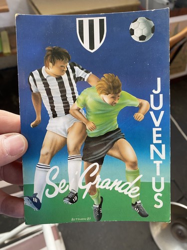 Cartolina juventus sei grande - sei,