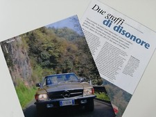 Clipping Ritaglio Articolo 2006 MERCEDES 450 SL  Motore V8 4,5 Litri da 225 CV