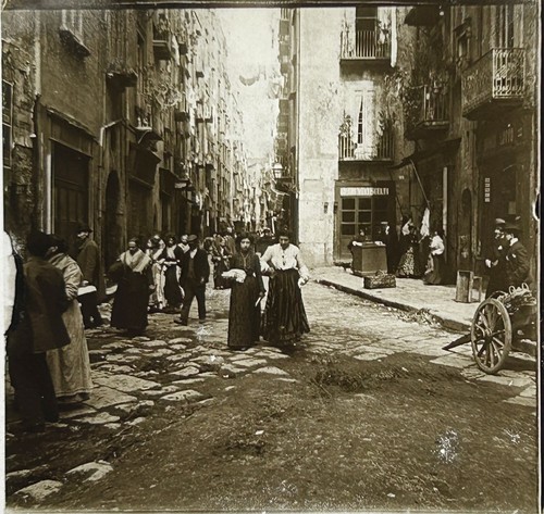 Italia napoli quartiere povero - napoli,