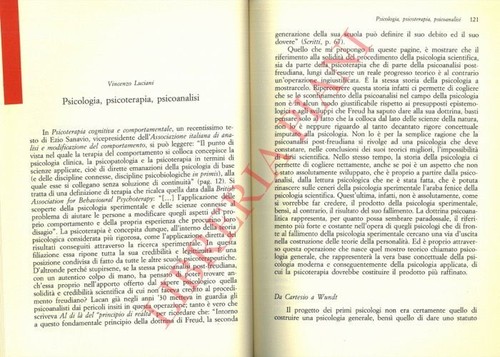 Luciani vincenzo psicologia - luciani,