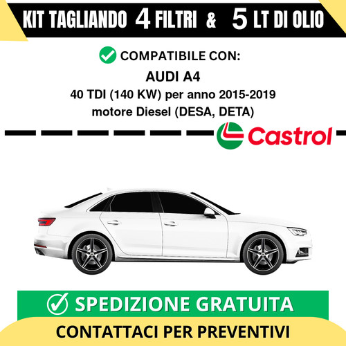 Tagliando per audi tdi - tagliando,