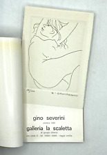 ROMANO CONVERSANO Acquaforte originale in SEVERINI Quaderni Scaletta 1980 n 4