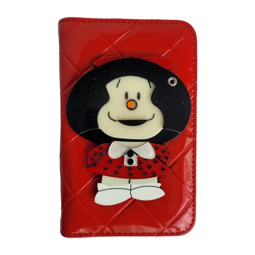Portafoglio rosso mafalda - portafoglio, con