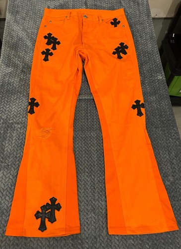 Jeans uomo chrome hearts cross - uomo,