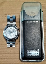 Swatch Oblique End White Crono Irony