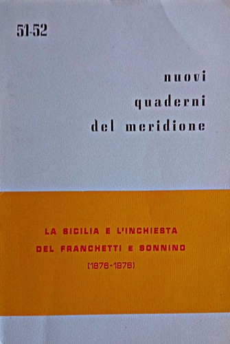 Sicilia inchiesta del - la, l'inchiesta