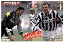 Cartolina calcio Juventus