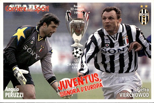 Cartolina calcio juventus - cartolina,