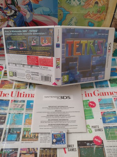 Nintendo 3ds tetris - [top, &