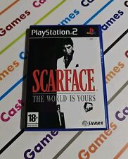 SCARFACE THE WORLDS IS YOURS PS2  ITALIANO QUASI COME NUOVO COMPLETO 