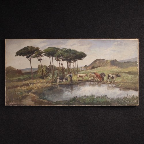 Grande dipinto olio - dipinto,