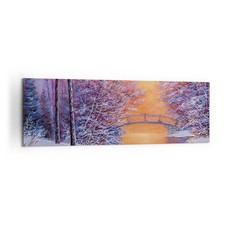 Quadro su Tela 160x50cm Ponte