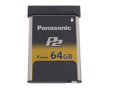 Panasonic AJ-P2E064FG Scheda di memoria P2 64 GB serie F 64 GB
