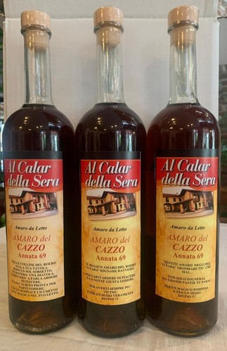 Amaro del cazzo - "cazzo",, liquore