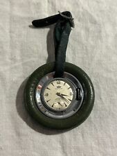 Marvin Orologio Portachiavi Pneumatico verde Vintage epoca funzionante