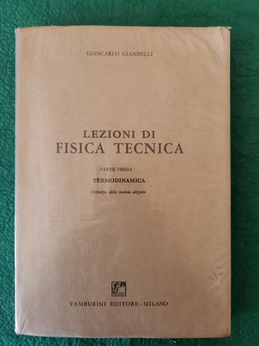 Lezioni fisica tecnica - lezioni, di