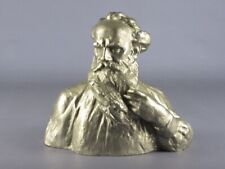 Scultura uomo busto alluminio