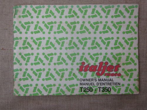Italjet 250 350 - 250-350, manuale