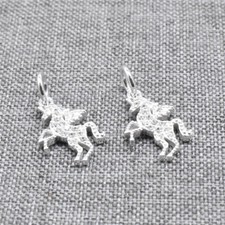 4 pezzi di ciondoli unicorno